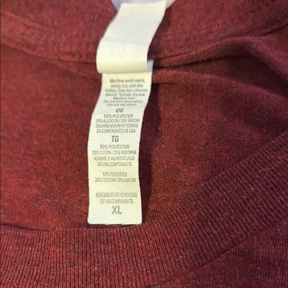 Bella Canvas Red Short Sleeve Tee - Picture 3 of 5